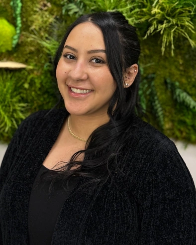 Ghadir Fareed, dental team member, smiling at Kanata dental practice.