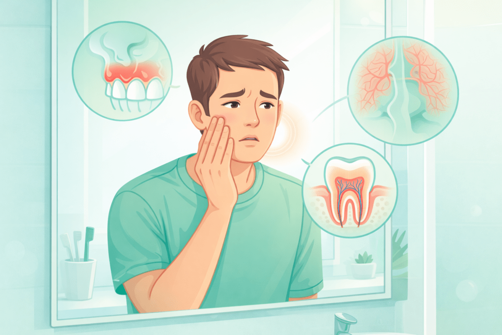 Sensitivity factor: consumption of hot, cold, sweet or acidic