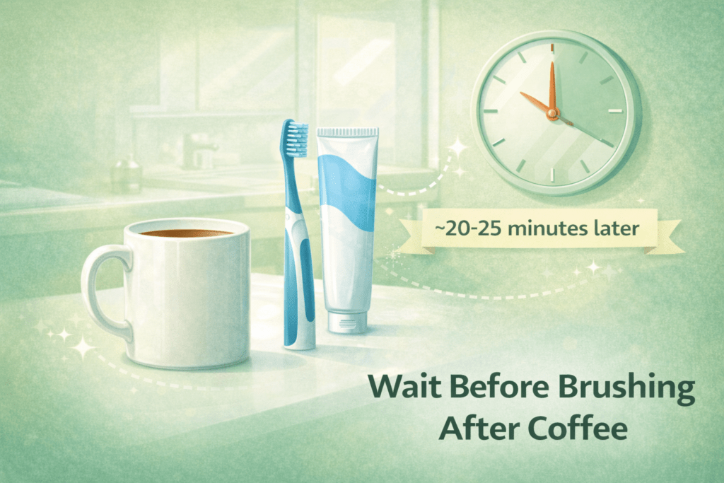 When is It Better to Brush Your Teeth after Drinking Coffee?